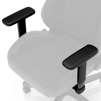 両腕の負担を軽減するアームレスト