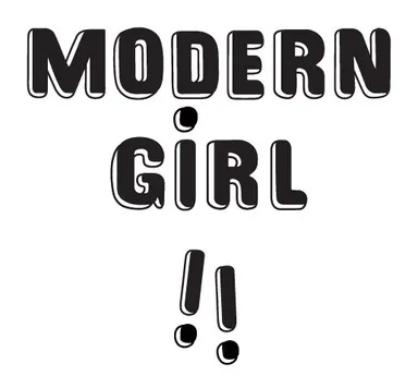 今シーズンのトゥービー バイ アニエスベーのためにアニエスベー自身が書き下ろした「MODERN GiRL !!」のメッセージ