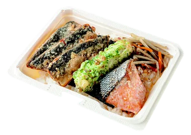 さんま竜田揚げ入のり弁