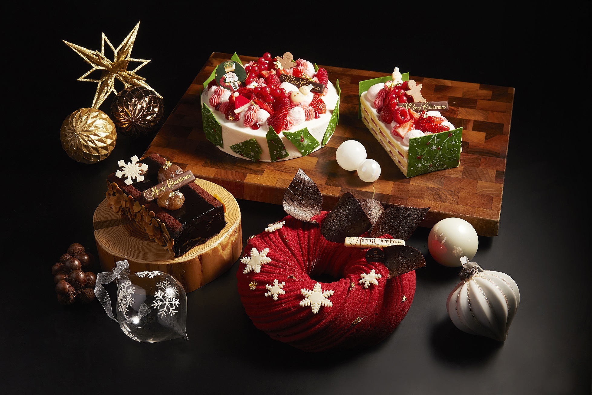 シャングリ ラ 東京が22年のクリスマスケーキやテイクアウト クリスマスアフタヌーンティー ディナーコース スイーツの予約を10月15日より開始 シャングリ ラ 東京のプレスリリース