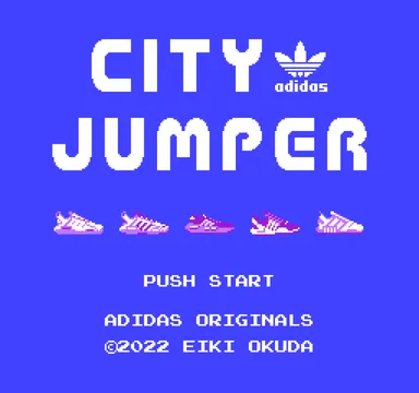 CITYJUMPER　Pixelart by Eiki Okuda　1