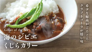 海のジビエ　くじらカリー