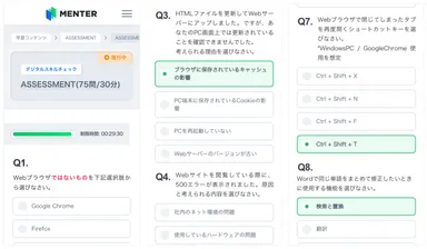 MENTER_ASSESSMENT_サンプルクイズ3式set