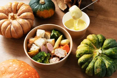 TOGOパンプキンチーズフォンデュ