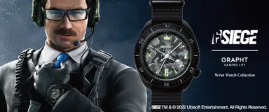 『レインボーシックス シージ』公式ミリタリーウォッチ