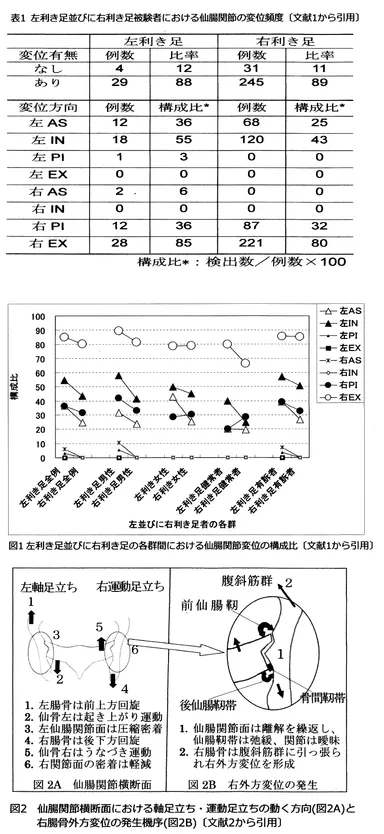 身体のパフォーマンスに影響をもたらす仙腸関節の歪み