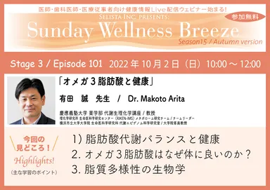 『Sunday Wellness Breeze』Season 15 Stage 3