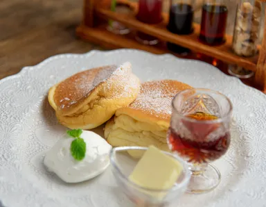 既存メニュー　ヴェルベナパンケーキ