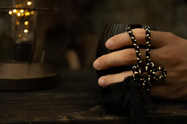 加賀ククサ(黒摺漆)イメージ2