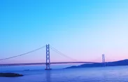 明石海峡大橋とマジックアワー