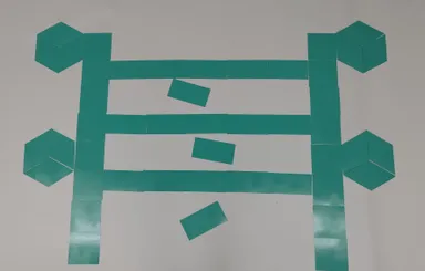 イベント等細長い部分で競技