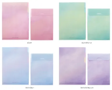 クリアファイル3Pポケット付