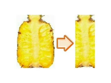 パイナップル芯に酵素ブロメラインが多く含まれる