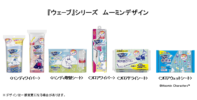 世代を超えて人気のキャラクターを採用した『ウェーブ』ムーミンデザインを期間限定品で発売｜ユニ・チャーム株式会社のプレスリリース