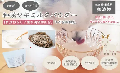 和漢ヤギミルクパウダー