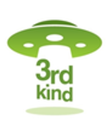 3rdKind株式会社、KDDI株式会社のロゴ