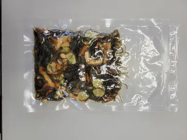 切り昆布と打ち豆の煮物：新潟の郷土料理