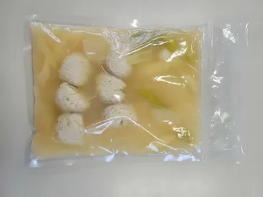 メギスの団子汁：新潟沖の深海に生息する魚で鮮度が命