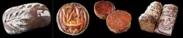 アップルティ・フェアのパン：左からアップルティ・カンパーニュ、ハロウィン・アップルパイ、クイニ―・アマン(アップルティ)、バブカ・アップルティ