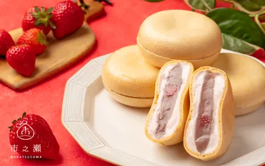 章姫＆紅ほっぺ最中アイス