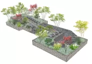 樹木葬「牛込庭苑」に新たにオープンする新区画「雅」(イメージ図)