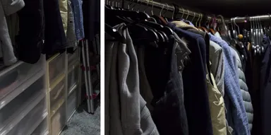 季節ごとの洋服類をまとめて衣替えも楽に