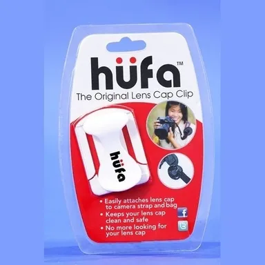 hufa(フゥファ)レンズキャップホルダー(ホワイト)