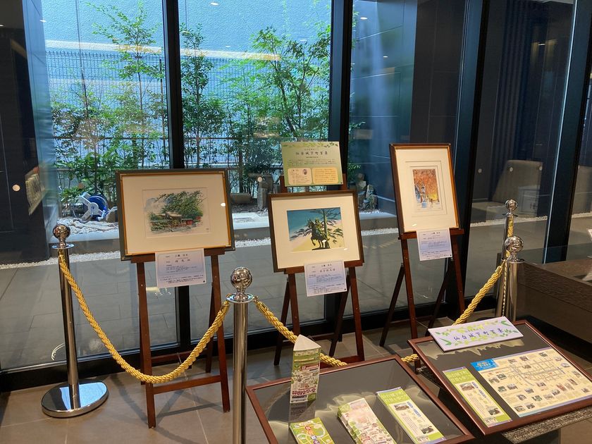 ホテル京阪 仙台 
仙台の魅力を伝える「仙台城下町百景」の作品を展示するミニギャラリーを設置