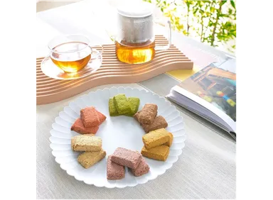 6種6色のクッキー