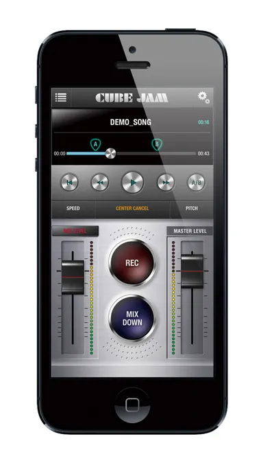 iPhone/iPad用アプリ「CUBE JAM」