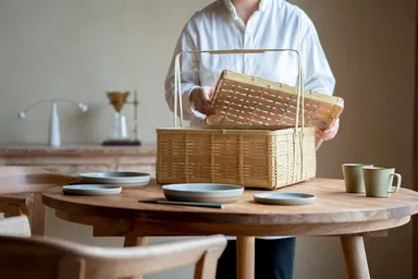 朝食もお部屋にケータリング