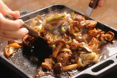 名物『元祖　鶏ちゃん焼き』