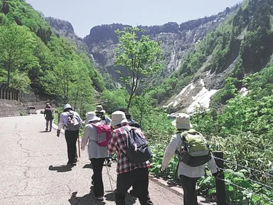 気候療法ウォーキング1(富山)