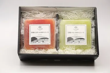 甘劇大玉すいか／甘劇メロン10個セット(各5個入り)