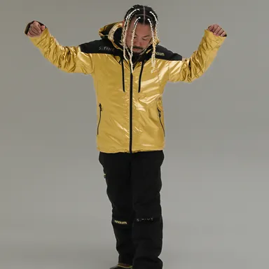 S.TIME×NNOUM エスタイム×ノアム　ゴールドスキーウェア(GDXBK)／NN22FTP02MBK