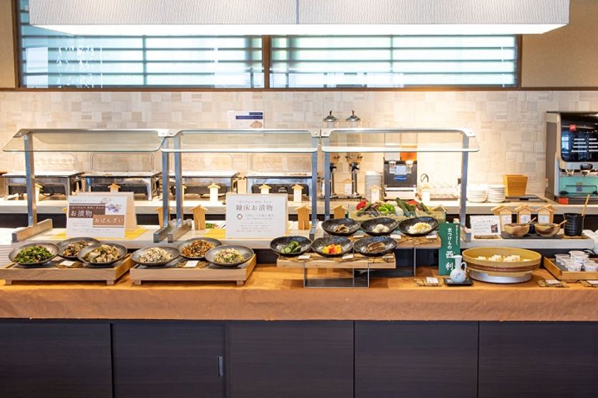 ホテル京阪 京都八条口
「体にやさしい朝ごはん」をテーマにした
新しい朝食メニューの提供を10月1日（土）より開始しました