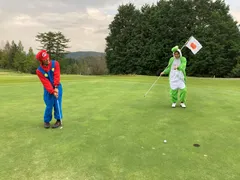 昨年の「ハロウィンGOLF」の様子