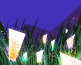 マジカルラグーン「光の遺跡」光の花々