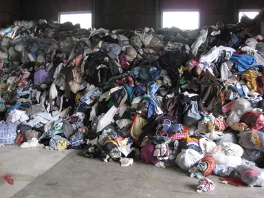 廃棄衣料(古着)