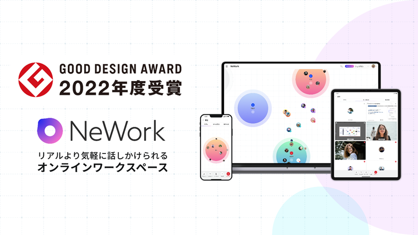 オンラインワークスペース「NeWork(R)」、2022年度グッドデザイン賞を受賞