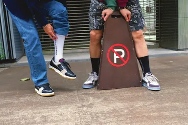 スニーカー：DAN-DAN(MADE IN PORTUGAL)　￥36,300