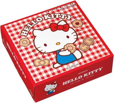 バタークッキー缶(ハローキティ)