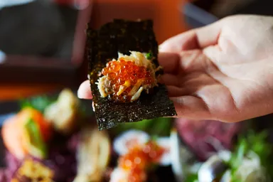 ひとつひとつの料理に合わせた海苔