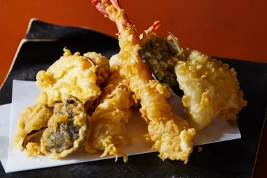 天婦羅盛り合わせ