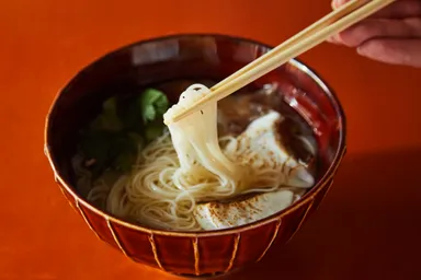 鯛出汁にゅう麺