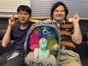 分身ロボット「OriHime」も参加する旅を検証する様子