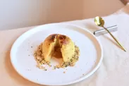 焼き芋ブリュレプリン(断面)