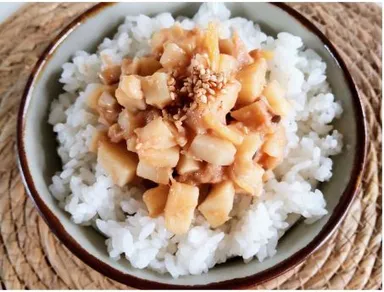 やまといもとツナのスパイシー佃煮