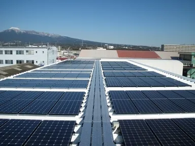 植松グループ太陽光発電展示場