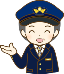 京阪電車のおじさん